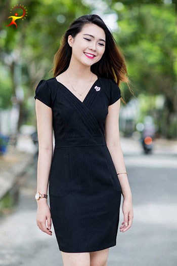 Đầm công sở 001