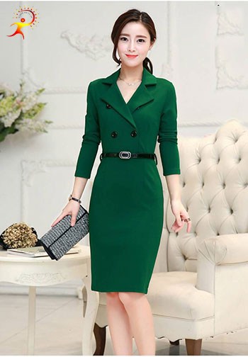 Đầm công sở 005