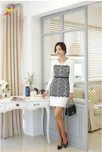 Đầm công sở 006